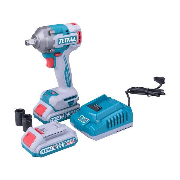 Utahovák rázový Total tools TIWLI2040 (s baterií) 

