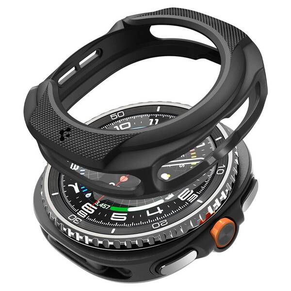 Ochranné pouzdro Spigen Liquid Air na Samsung Galaxy Watch 8 Classic (46mm) černý

