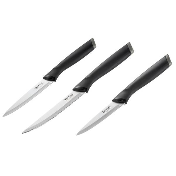 Sada kuchyňských nožů Tefal K2219455, 3 ks nerez

