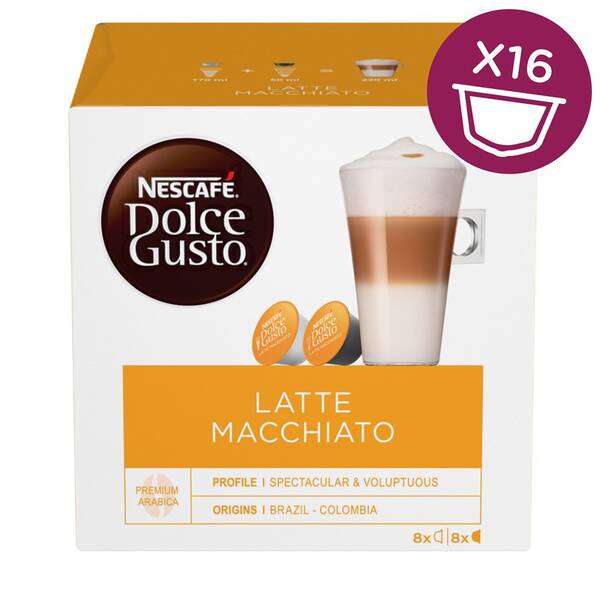  NESCAFÉ Latte Macchiato kávové kapsle 16 ks 

