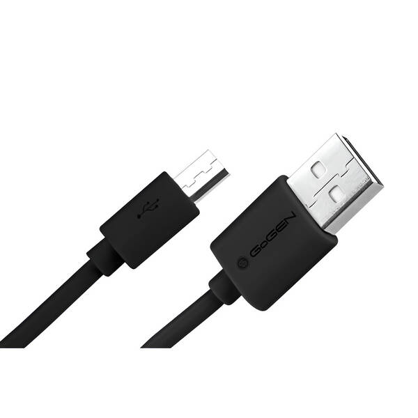 Kabel GoGEN USB/micro USB, 2m černý

