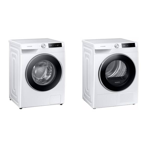 Set výrobků Samsung WW90T634DLE/S7 + DV90T6240LE/S7 

