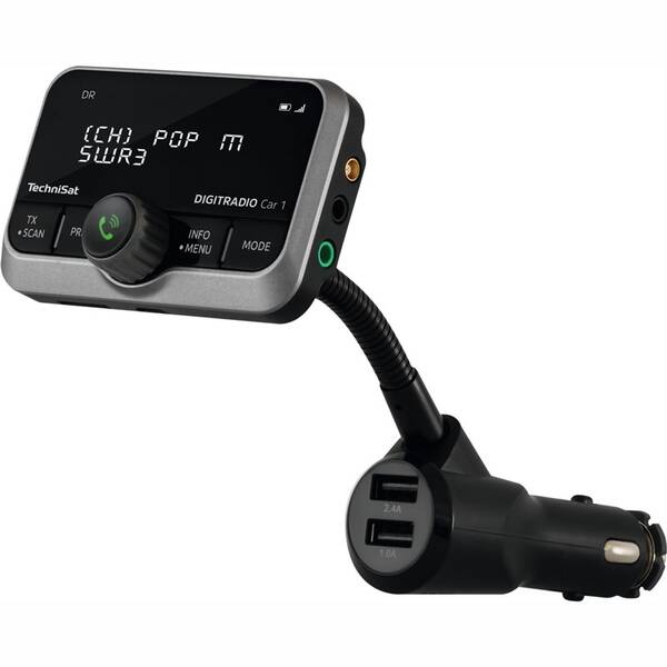 FM/DAB+ Transmitter Technisat DIGITRADIO CAR 1 černý

