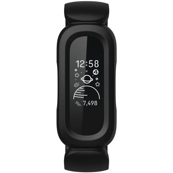 Fitness náramek Fitbit Ace 3 černý/červený

