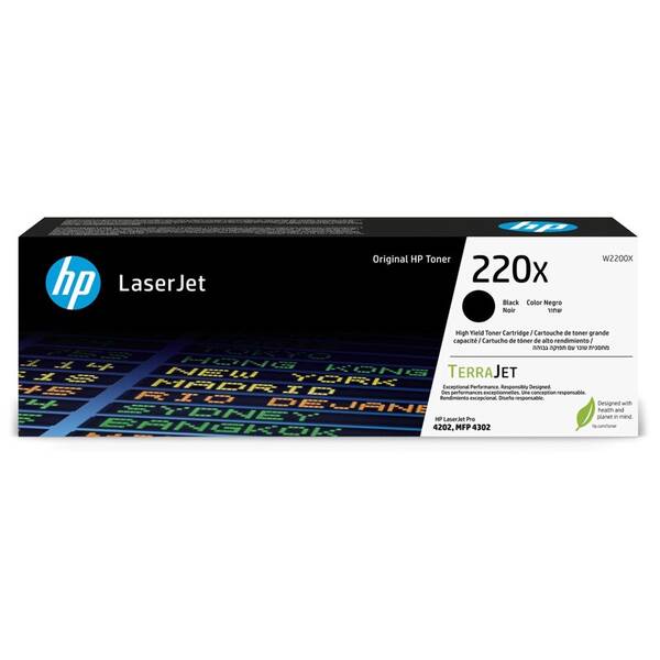 Toner HP 220X, 7 500 stran černý

