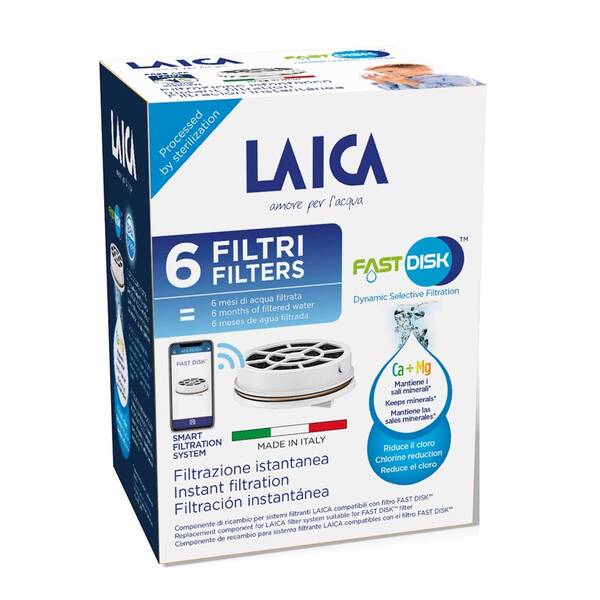 Náhradní filtr Laica FD06A, 6 ks 

