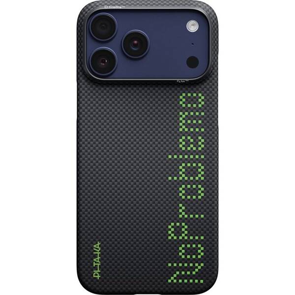 Kryt na mobil Pitaka Aries Ultra-Slim No Problemo na Apple iPhone 17 Pro černý


