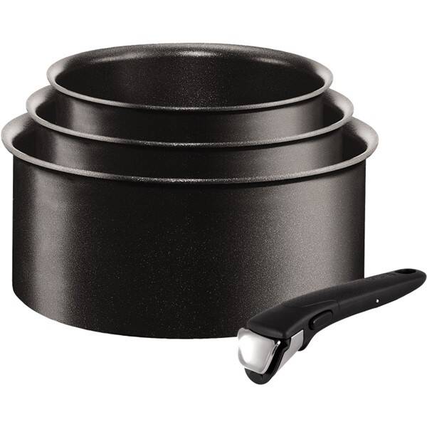 Sada nádobí Tefal Expertise 4 ks černá

