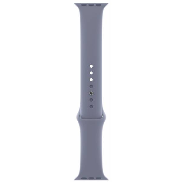 Řemínek Apple Watch 44mm levandulově šedý sportovní - S/M a M/L 

