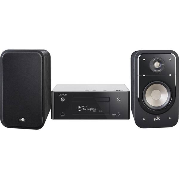 Mikrosystém Denon RCS-N10 CEOL + repro Polk S20E-B černý

