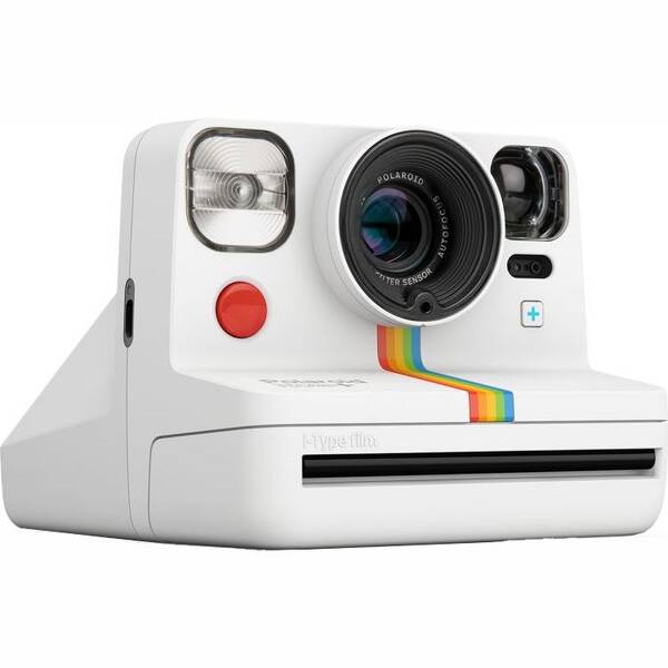 Instantní fotoaparát Polaroid Now+ bílý

