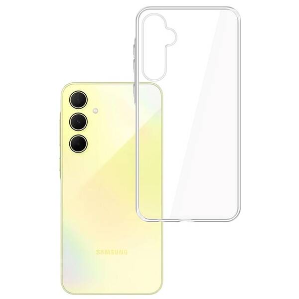 Kryt na mobil 3mk Clear Case na Samsung Galaxy A35 5G průhledná
