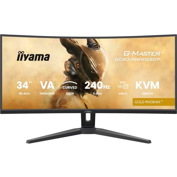Herní monitor IIYAMA G-Master GCB3486WQSCP-B1 černý

