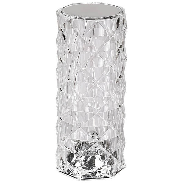 Stolní LED lampička Rabalux Siggy 76015 průhledná

