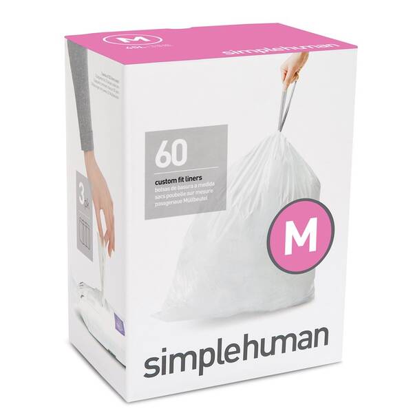 Sáčky do koše Simplehuman CW0261 45 l bílý

