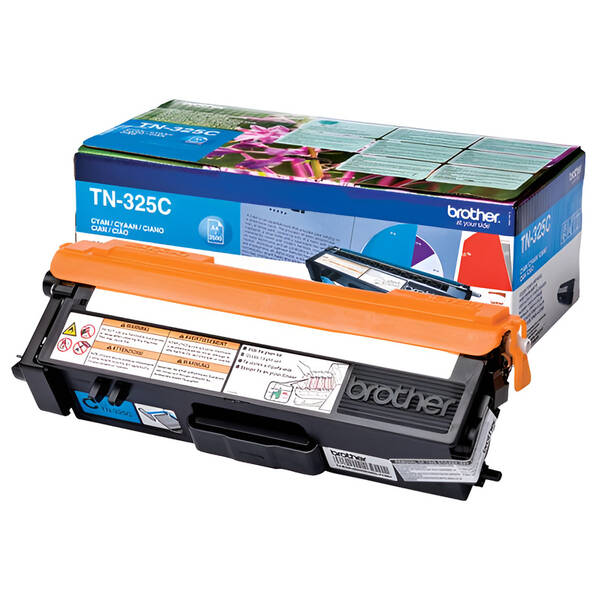Toner Brother TN-325C, 3500 stran azurový


