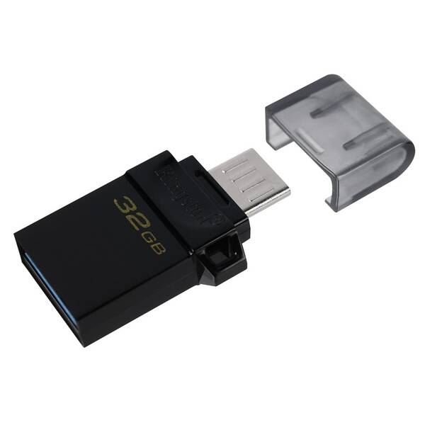 USB Flash Kingston DataTraveler microDuo3 Gen2 32GB černý


