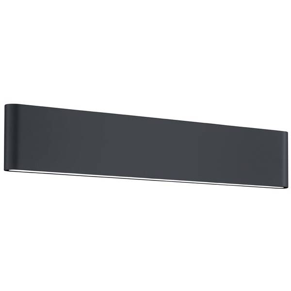 Nástěnné svítidlo TRIO Thames II, 46 cm - antracitové 

