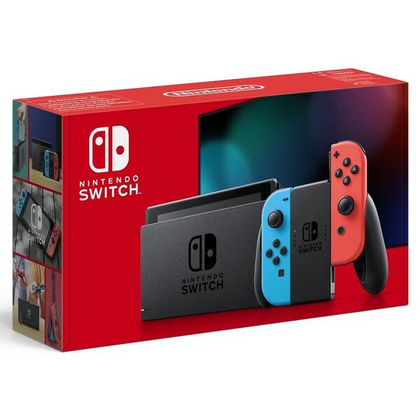 Herní konzole Nintendo Switch s Joy-Con v2 červená/modrá

