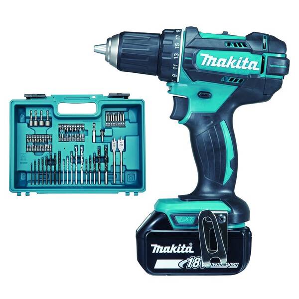 Vrtací šroubovák Makita DDF482RFX1 (s baterií) 


