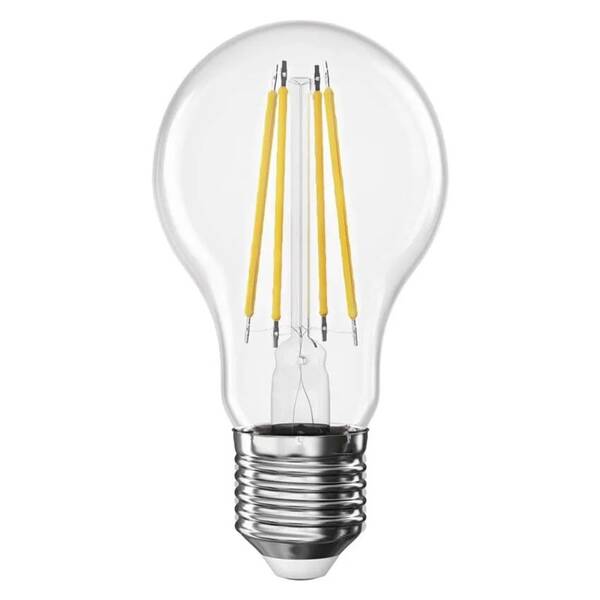 Žárovka LED EMOS Filament klasik, 3,8W, 806lm, E27, teplá bílá 

