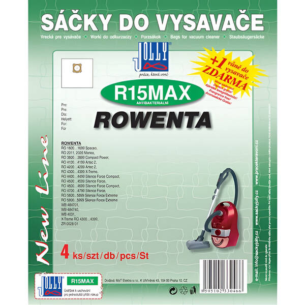 Sáčky do vysavače Jolly MAX R 15 (4 ks) 

