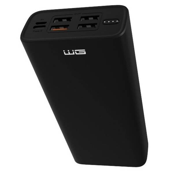 Powerbanka WG 24000 mAh + USB-C PD 45W + QC 3.0 černá

