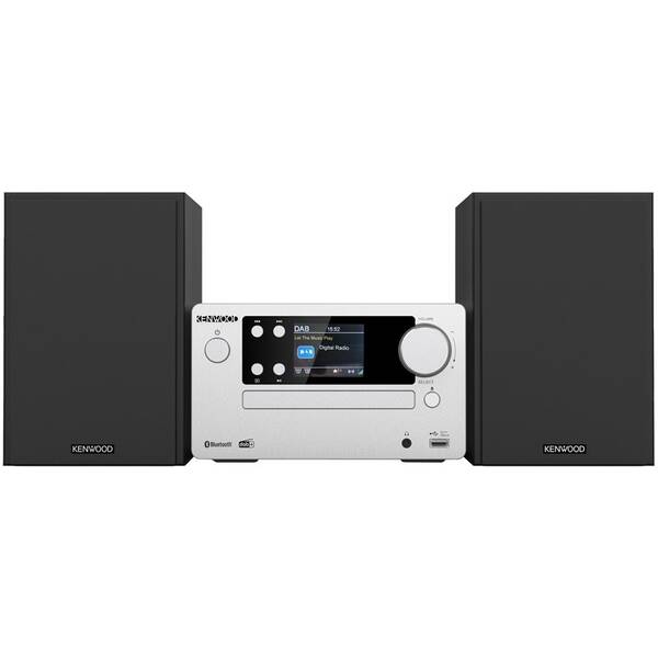 Mikrosystém KENWOOD M-725DAB černý/stříbrný

