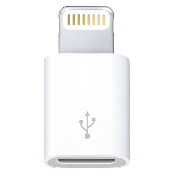 Redukce WG Micro USB/Lightning bílá

