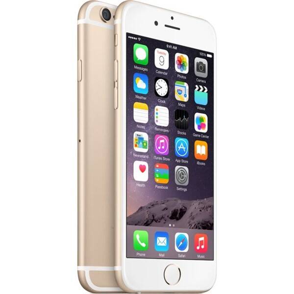 Mobilní telefon Apple 128GB - gold zlatý

