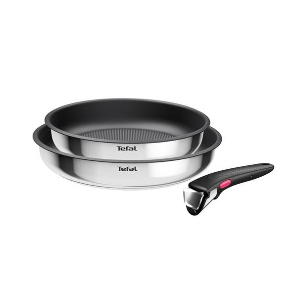 Sada nádobí Tefal L8813S75, 3 ks nerez

