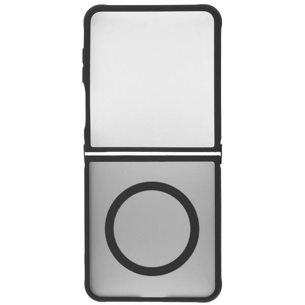 Kryt na mobil WG Matte Frame Magnet na Samsung Galaxy Z Flip7 černý

