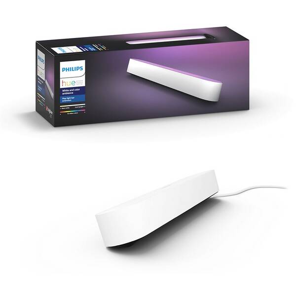 Stolní svítidlo Philips Play White and Color Ambiance Extension pack bílé

