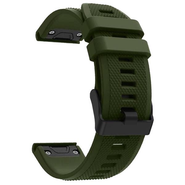 Řemínek RhinoTech pro Garmin QuickFit sportovní silikonový 22mm zelený

