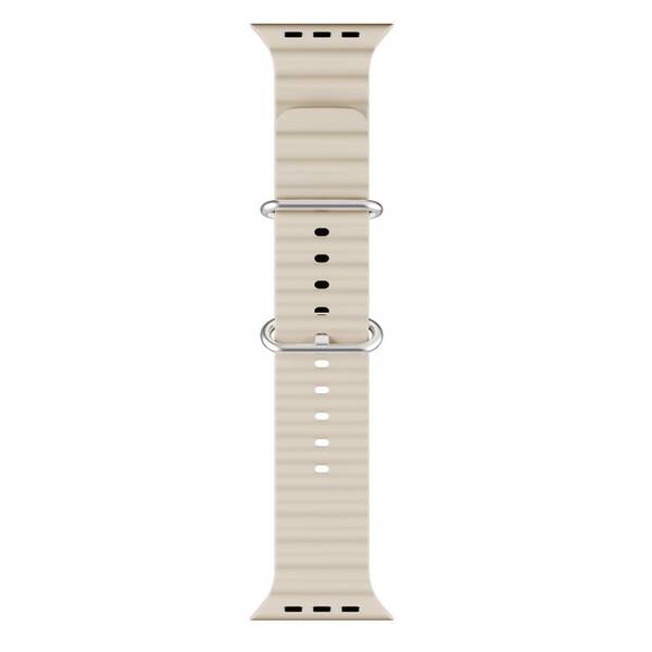 Řemínek Epico Strap Ocean na Apple Watch 42/44/45/49mm béžový

