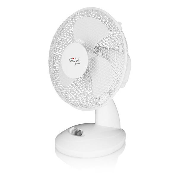 Ventilátor stolní Gallet VEN9 bílý

