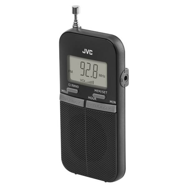 Radiopřijímač JVC RA-E411B černý


