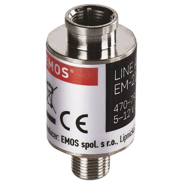 Zesilovač EMOS J5710 linkový, 30dB, UHF 

