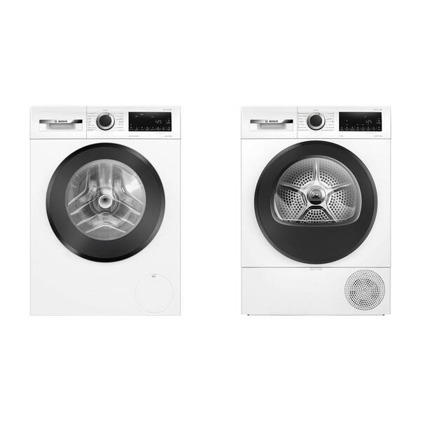 Set výrobků Bosch WGG244Z5CS + WQG243DNCS bílý

