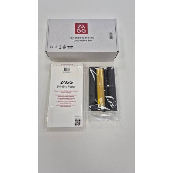 Příslušenství ZAGG iSod Personalization Consumables (36 ks) - pro osobní nalepení folie bílé


