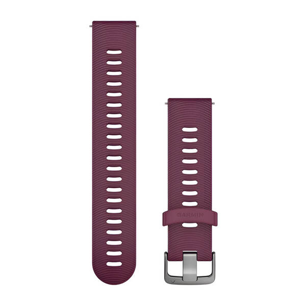 Řemínek Garmin Quick Release (20 mm), silikonový vínový

