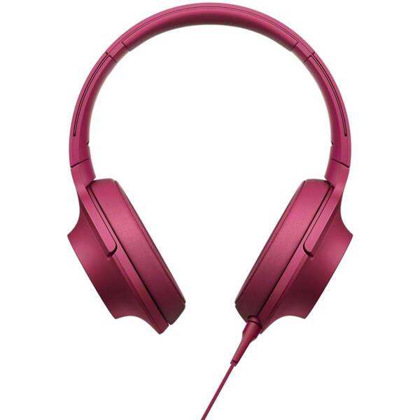 Sluchátka Sony MDR-100AAP růžová

