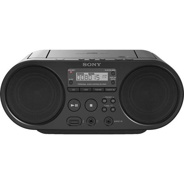 Radiopřijímač s CD Sony ZS-PS50B černý


