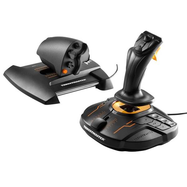 Joystick Thrustmaster T16000M FCS HOTAS, včetně plynového pedálu, pro PC 
