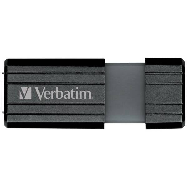 USB Flash Verbatim PinStripe 64GB černý

