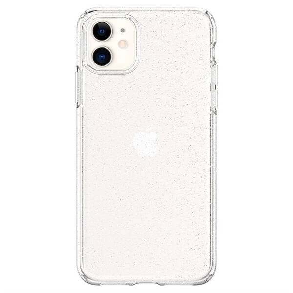 Kryt na mobil Spigen Liquid Crystal Glitter na Apple iPhone 11 průhledný

