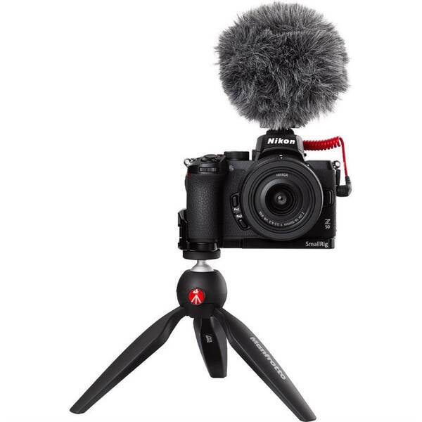 Digitální fotoaparát Nikon Z50 + 16-50 VR Vlogger Kit černý

