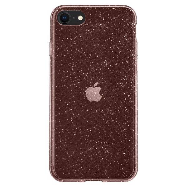 Kryt na mobil Spigen Liquid Crystal Glitter na Apple iPhone 7/8/SE (2020/22) růžový/průhledný

