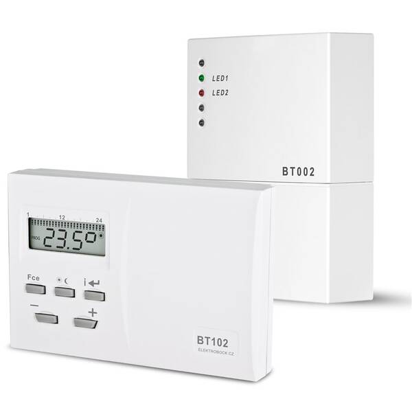 Termostat Elektrobock BT102 bílý

