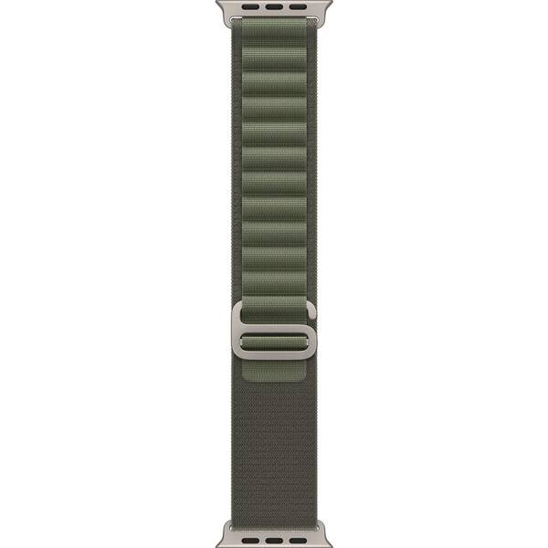 Řemínek Apple 49mm zelený alpský tah - M 

